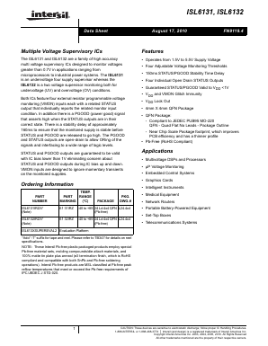 ISL6131 Datasheet PDF Intersil