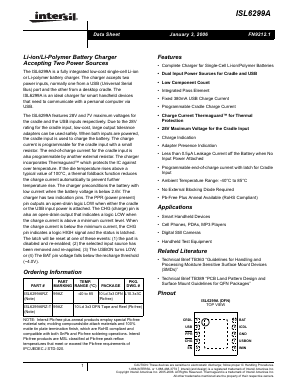 ISL6299AIRZ Datasheet PDF Intersil