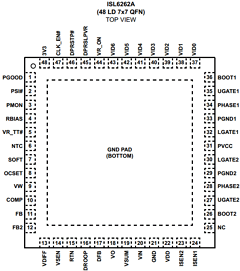 ISL6262A Datasheet PDF Intersil