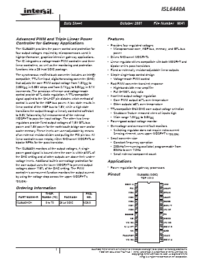 ISL6440ACB Datasheet PDF Intersil