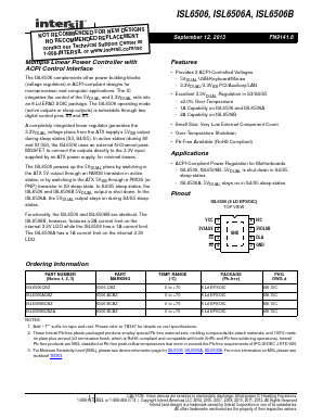 6506ACBZ Datasheet PDF Intersil