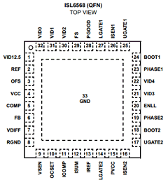 ISL6568 Datasheet PDF Intersil