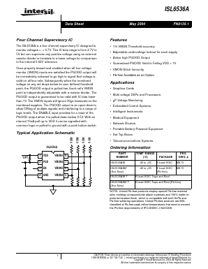 ISL6536A Datasheet PDF Intersil