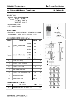 BUW64B Datasheet PDF Inchange Semiconductor