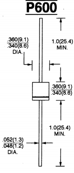 HER606G Datasheet PDF Jinan Gude Electronic Device