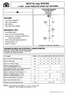 SFA12G Datasheet PDF Jinan Gude Electronic Device