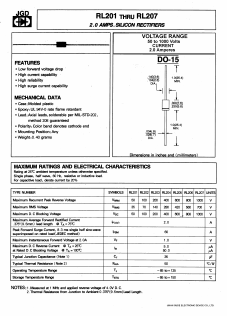 RL202 Datasheet PDF Jinan Gude Electronic Device