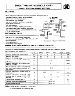 SR750 Datasheet PDF Jinan Gude Electronic Device