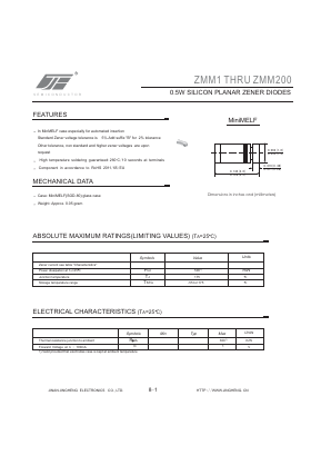 ZMM10 Datasheet PDF Jinan Jingheng (Group) Co.,Ltd
