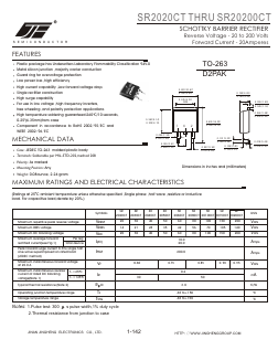 SR20150CT Datasheet PDF Jinan Jing Heng Electronics Co., Ltd.