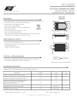 SP10200 Datasheet PDF Jinan Jing Heng Electronics Co., Ltd.