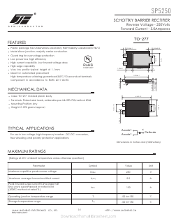 SP5250 Datasheet PDF Jinan Jing Heng Electronics Co., Ltd.