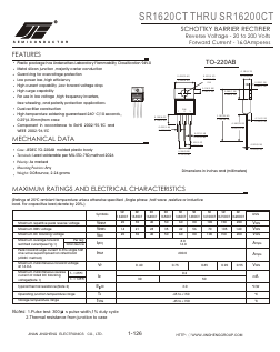 SR16100CT Datasheet PDF Jinan Jing Heng Electronics Co., Ltd.