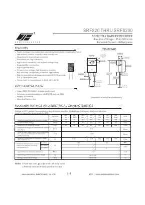 SRF8150 Datasheet PDF Jinan Jing Heng Electronics Co., Ltd.
