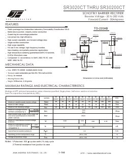 SR3040CT Datasheet PDF Jinan Jing Heng Electronics Co., Ltd.