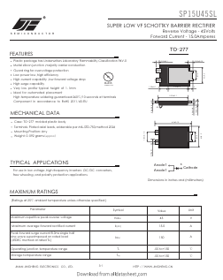 SP15U45SL Datasheet PDF Jinan Jing Heng Electronics Co., Ltd.