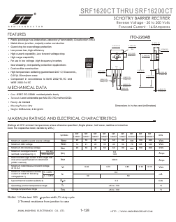 SRF1620CT Datasheet PDF Jinan Jing Heng Electronics Co., Ltd.