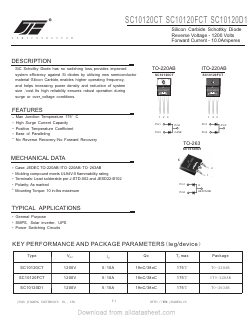 SC10120FCT Datasheet PDF Jinan Jing Heng Electronics Co., Ltd.