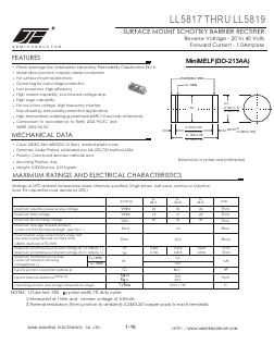 LL5819 Datasheet PDF Jinan Jing Heng Electronics Co., Ltd.