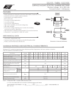 SS220S Datasheet PDF Jinan Jing Heng Electronics Co., Ltd.