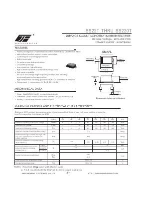 SS26T Datasheet PDF Jinan Jing Heng Electronics Co., Ltd.
