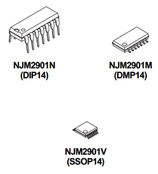NJM2901D Datasheet PDF Japan Radio Corporation 