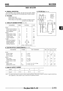 NJL5265K Datasheet PDF Japan Radio Corporation 