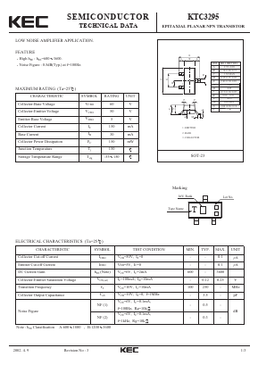 KTC3295 Datasheet PDF KEC