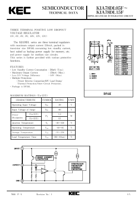 KIA78DL09F_00 Datasheet PDF KEC