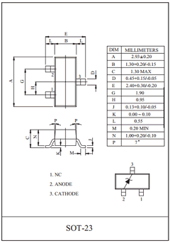 BZX84C-V Datasheet PDF KEC