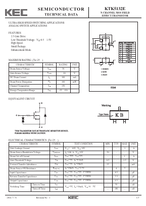 KTK5132E Datasheet PDF KEC