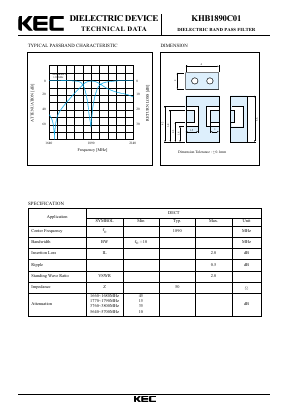 KHB1890C01 Datasheet PDF KEC