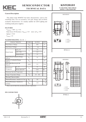 KF4N20LI Datasheet PDF KEC