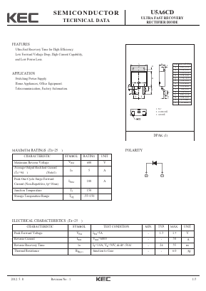 U5A6CD Datasheet PDF KEC