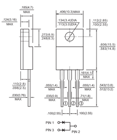 MBRF1090CT Datasheet PDF Kersemi Electronic Co., Ltd.
