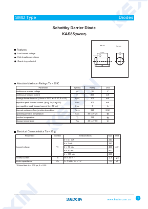 KAS85 Datasheet PDF KEXIN Industrial