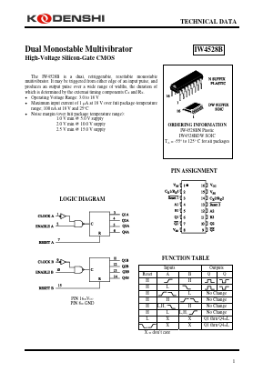 IW4528B Datasheet PDF Kodenshi Auk Co., LTD