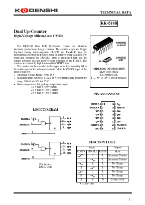 KK4518BN Datasheet PDF Kodenshi Auk Co., LTD