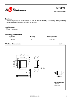 ND171 Datasheet PDF Kodenshi Auk Co., LTD