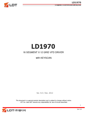 LD1970LQFP Datasheet PDF LDT Co., Ltd