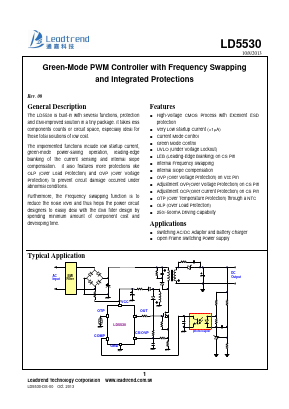 LD5530 Datasheet PDF Leadtrend Technology