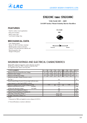SM3100C Datasheet PDF Leshan Radio Company,Ltd