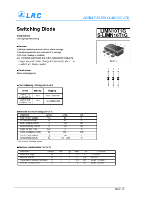 S-LIMN10T1G Datasheet PDF Leshan Radio Company,Ltd