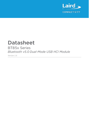 BT850 Datasheet PDF Laird Tech Smart Technology