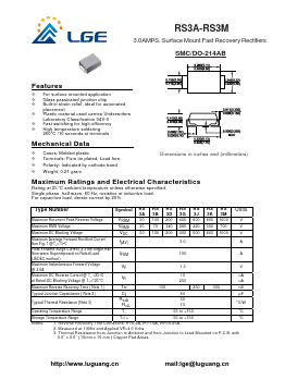 RS3D Datasheet PDF Shenzhen Luguang Electronic Technology Co., Ltd