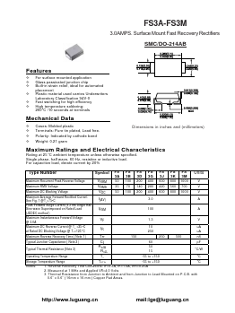 FS3A Datasheet PDF Shenzhen Luguang Electronic Technology Co., Ltd