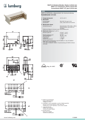 355520 Datasheet PDF Lumberg