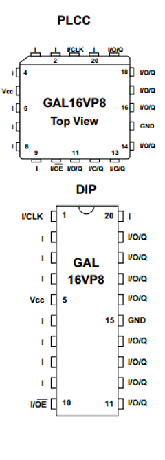 GAL16VP8 Datasheet PDF Lattice Semiconductor