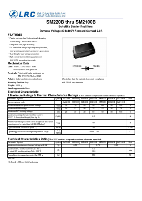 SM2100B Datasheet PDF Leshan Radio Company