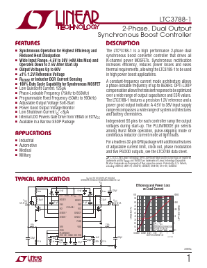 LTC3788EGN-1 Datasheet PDF Linear Technology